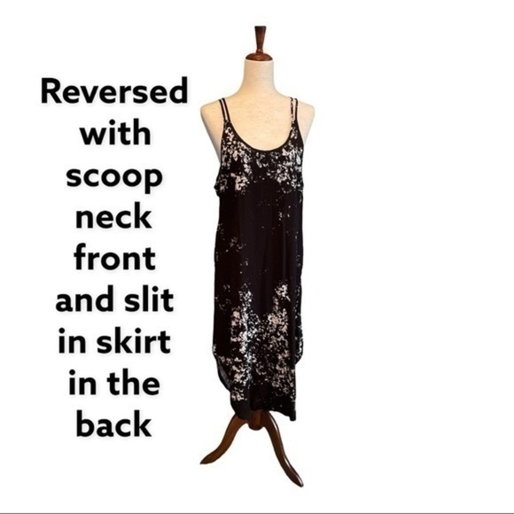 Hurley Reversible Wash Cover-Up Maxi Dress - Black - Picture 8 of 9